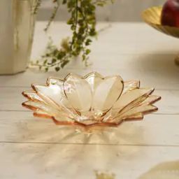 pure home and living Glass Floral Bowl-picture-24