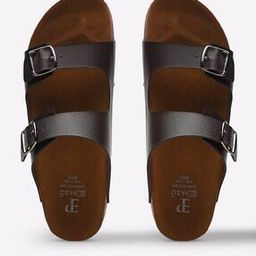 Dual-Strap Slip-On Sandals-image-31