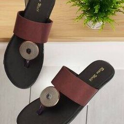Women Open-Toe Slip-On Flat Sandals-image-13