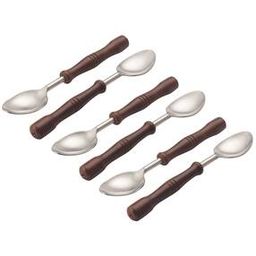 Set of 6 Stainless Steel Spoons-image-51