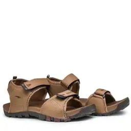 Men Open-Toe Sandals with Velcro Fastening-image-65