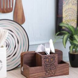 Wise Owl Divided Tissue and Cutlery Holder-20