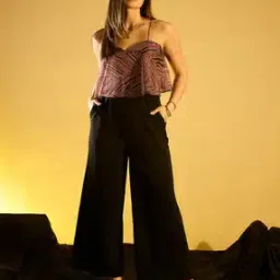 Printed Jumpsuit with Insert Pockets-image-56
