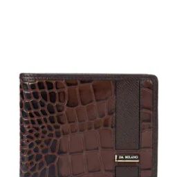 Croc-Embossed Bi-Fold Wallet-27