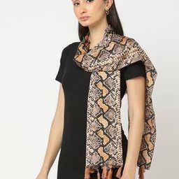 Women Reptilian Print Scarf-25