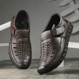 Men Braided Shoe-Style Sandals-20