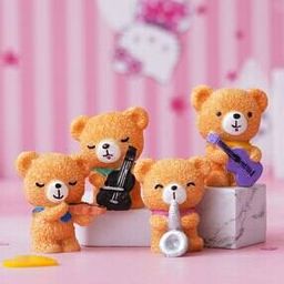 4 Pcs Cute Teddy Bears Showpiece-image-57