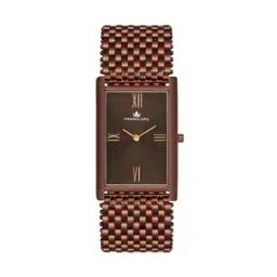 Men Analogue Watch with Metal Strap-F105 BRWG-46