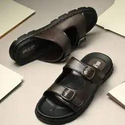 Open-Toe Slip-On Flat Sandals-20