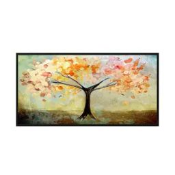 Tree Print Canvas Wall Painting-31