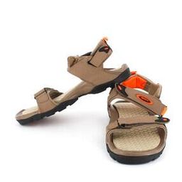 Men Double-Strap Sandals with Velcro Fastening-image-48