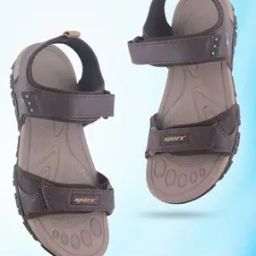 Men Double-Strap Sandals with Velcro Fasteneing-image-29
