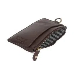 Leather Card Holder with Zip Closure-image-67
