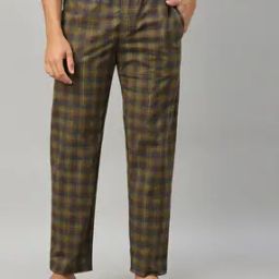 Men Checked Mid-Rise Pyjamas-image-99