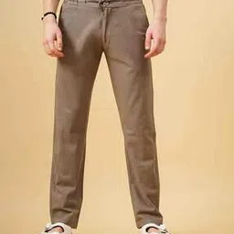 paul street Men Mid-Rise Relaxed Fit Flat Front Trousers-picture-8