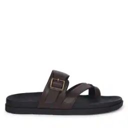 Men Toe-Ring Flip-Flops with Buckle Fastening-image-46
