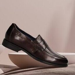 Slip On Loafers with Leather Upper-image-74