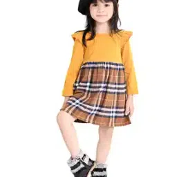 beebay Checked Fit & Flare Dress-picture-1