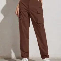 wuxi Women Straight Fit Cargo Pants-picture-3