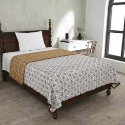 Floral Print Cotton Single Size Dohar-38