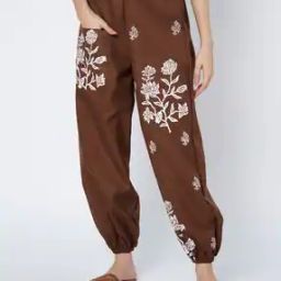 Women Block Print Pants-image-37
