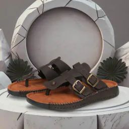 Men Sandals with Leather upper-image-80