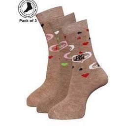 Pack of 3 Mid-Calf Length Socks-image-114