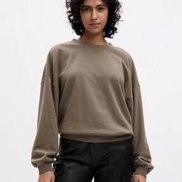 Women Relaxed Fit Crew-Neck Sweatshirt-picture-39
