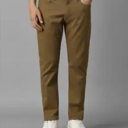 Men Washed Straight Jeans with Insert Pockets-image-4