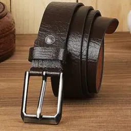 Men Textured Wide Belt with Buckle Closure-image-18