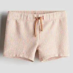 Men Drawstring Waist Swimming Trunks-picture-30