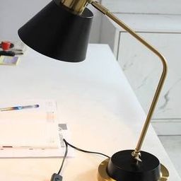 Cone-Shaped Pendant Table Study Lamp-2