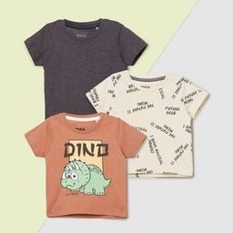 Boys Assorted T-shirt Pack of 3-80