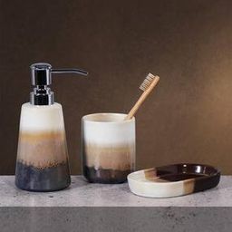 Printed Ceramic Bathroom Accessories Set-picture-38