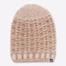 Women Chevron-Knit Ribbed Beanie-13