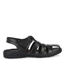 Multi-Strap Sandals with Velcro Fastening-image-17