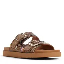 Open-Toe Slip-On Flat Sandals-image-68