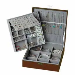 Jewellery Organiser with Divider Container-15