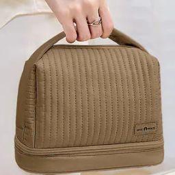 cortina eyelet curtain Zipper Portable Storage Jewellery Box Organiser with Divider Containers-picture-10