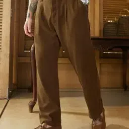 campus sutra Men Relaxed Fit Trousers-picture-25