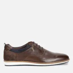 Men Low-Top Lace-Up Casual Shoes-image-2