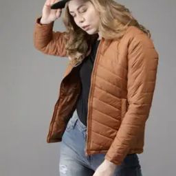 Quilted Zip-Front Jacket-image-85