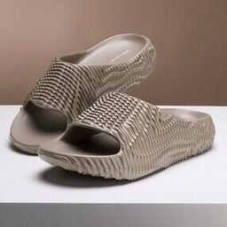 Men Striped Slip-On Slides-21