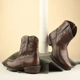 Women Ankle-Length Boots with Leather Upper-picture-15