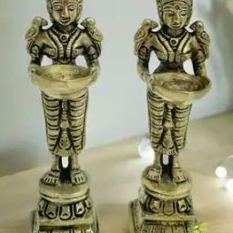 Brass Deep Laxmi Oil Lamp-30