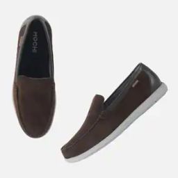 Men Logo Print Slip-On Loafers-9