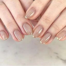 pink truck Set of 24 Artificial Reusable Nails image 1