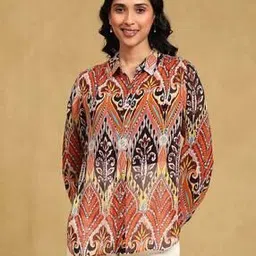 Loose Fit Printed Shirt-image-2