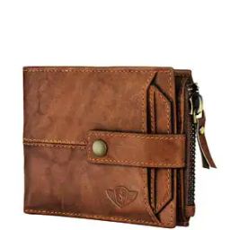 Men Genuine Leather Bi-Fold Wallet-picture-37