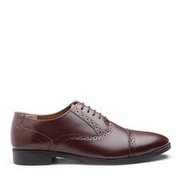 louis stitch Round-Toe Oxfords with Lace Fastening-picture-14